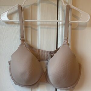 Motherhood maternity nursing bra, nude